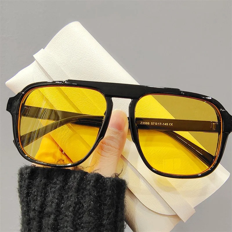 Street Fashion Brands - Neue Übergroße Sonnenbrille Klassische Damen-Sportbrille Vintage