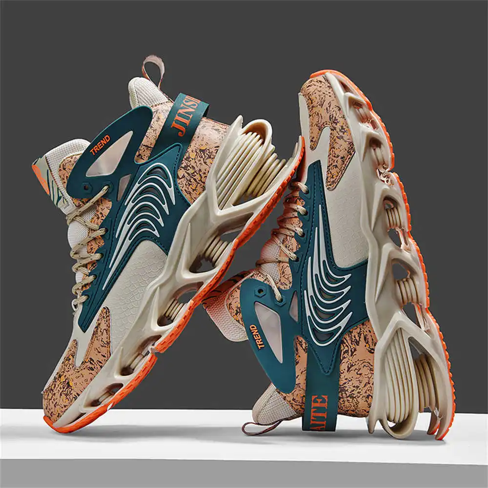 Street Fashion For Short Guys - Rutschfeste Mid-Kind-Laufschuhe, lässige blaue Schuhe für