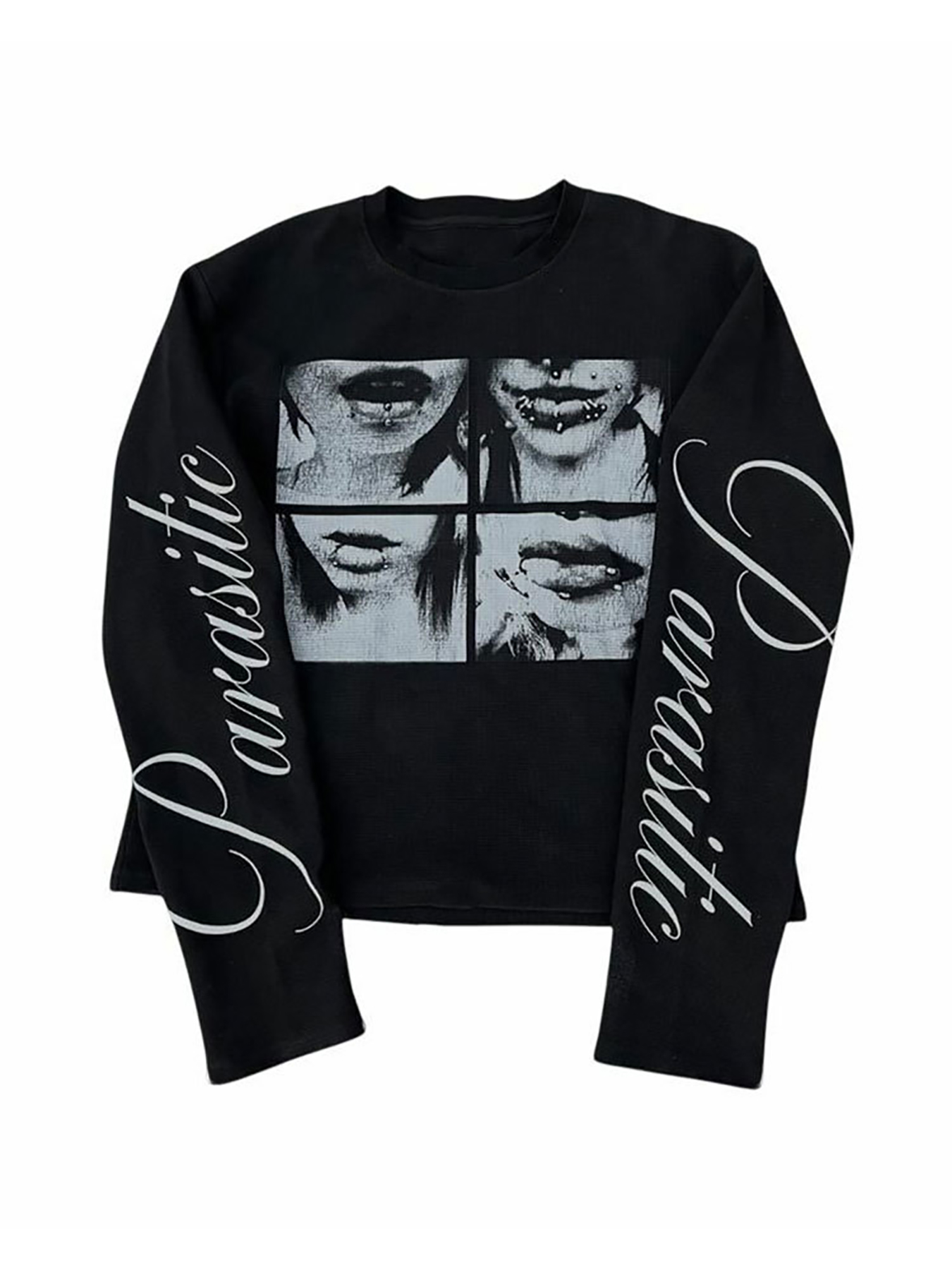 Street Fashion Men - Dark Style Street Punk Unisex Langarmshirt