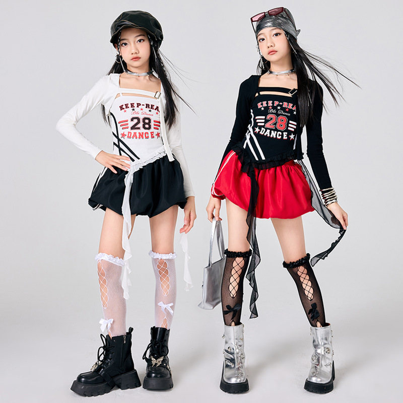 Street Fashion Kpop - Neue Mädchen K-Pop Jazz Bühne Outfits