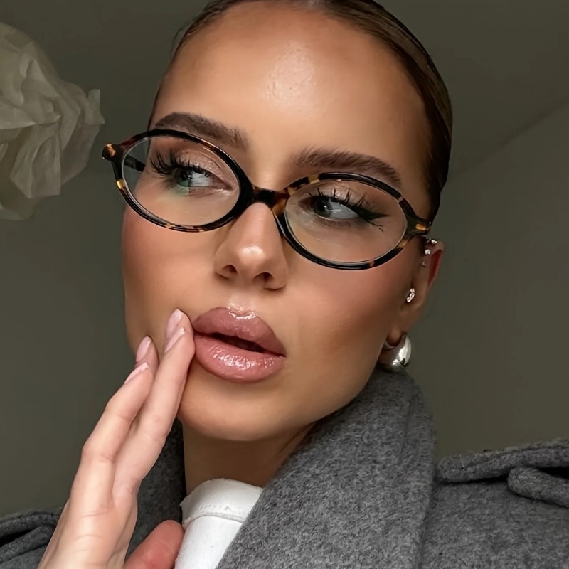 Street Fashion Brands - Vintage Ovale Sonnenbrille Damen Luxusmarken-Designer Kleine
