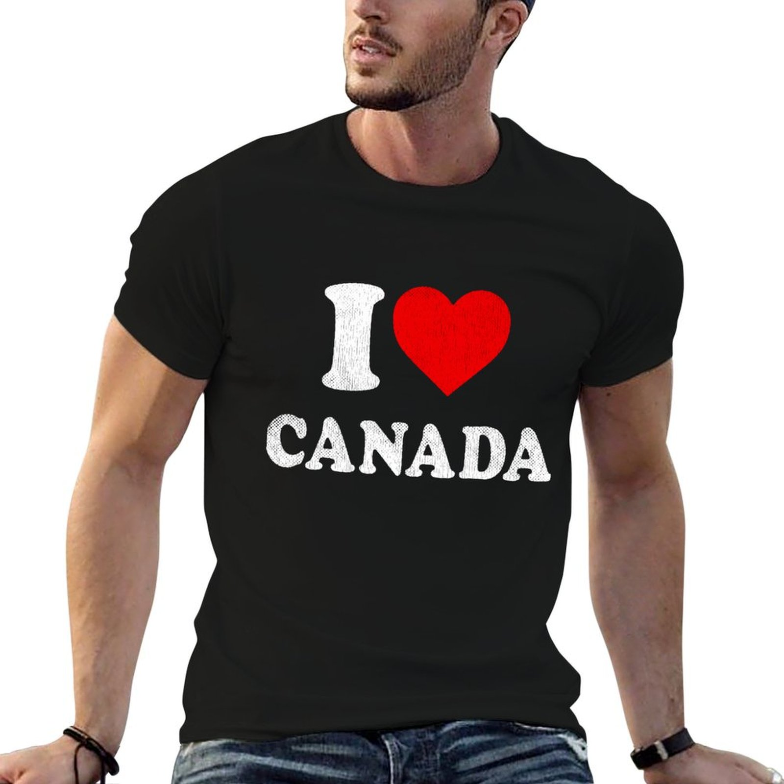 Street Fashion Canada - Ich liebe Kanada T-Shirt Souvenir I