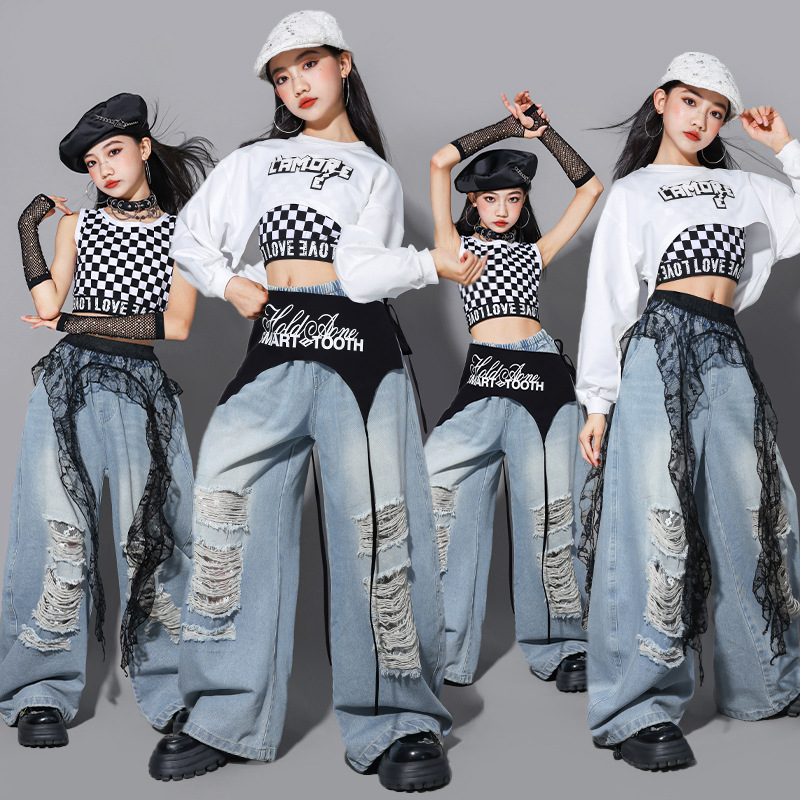 Hip-Hop Mädchen Mode K-Pop Cro – Street Fashion Kpop Bewertung und Preis