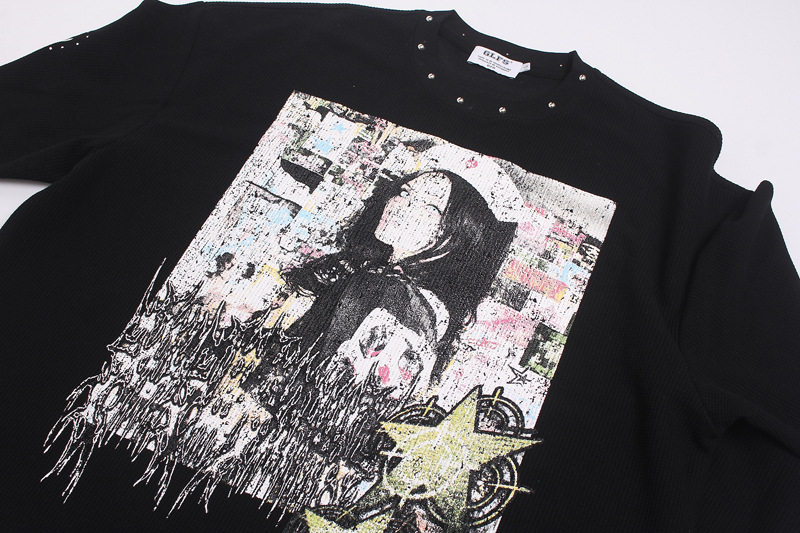 Herren High-Street-Graffiti-T- – Street Fashion Men Bewertung und Preis