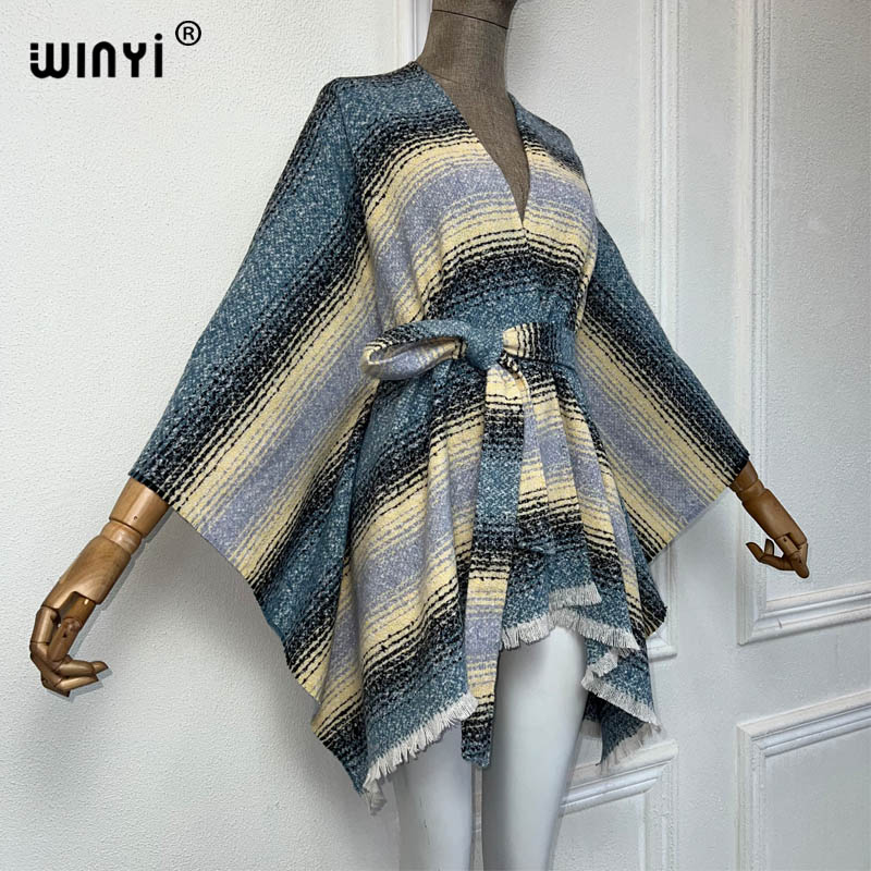 Winyi Winter jacke für Frauen  – Street Fashion Kimono Bewertung und Preis