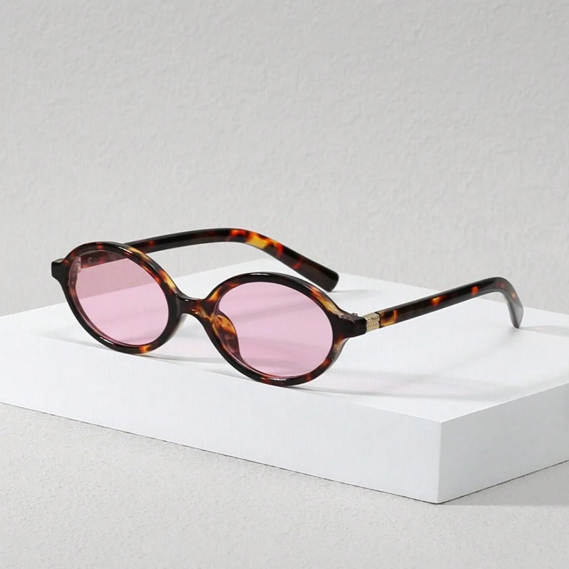 Vintage Ovale Sonnenbrille Dam – Street Fashion Brands Bewertung und Preis