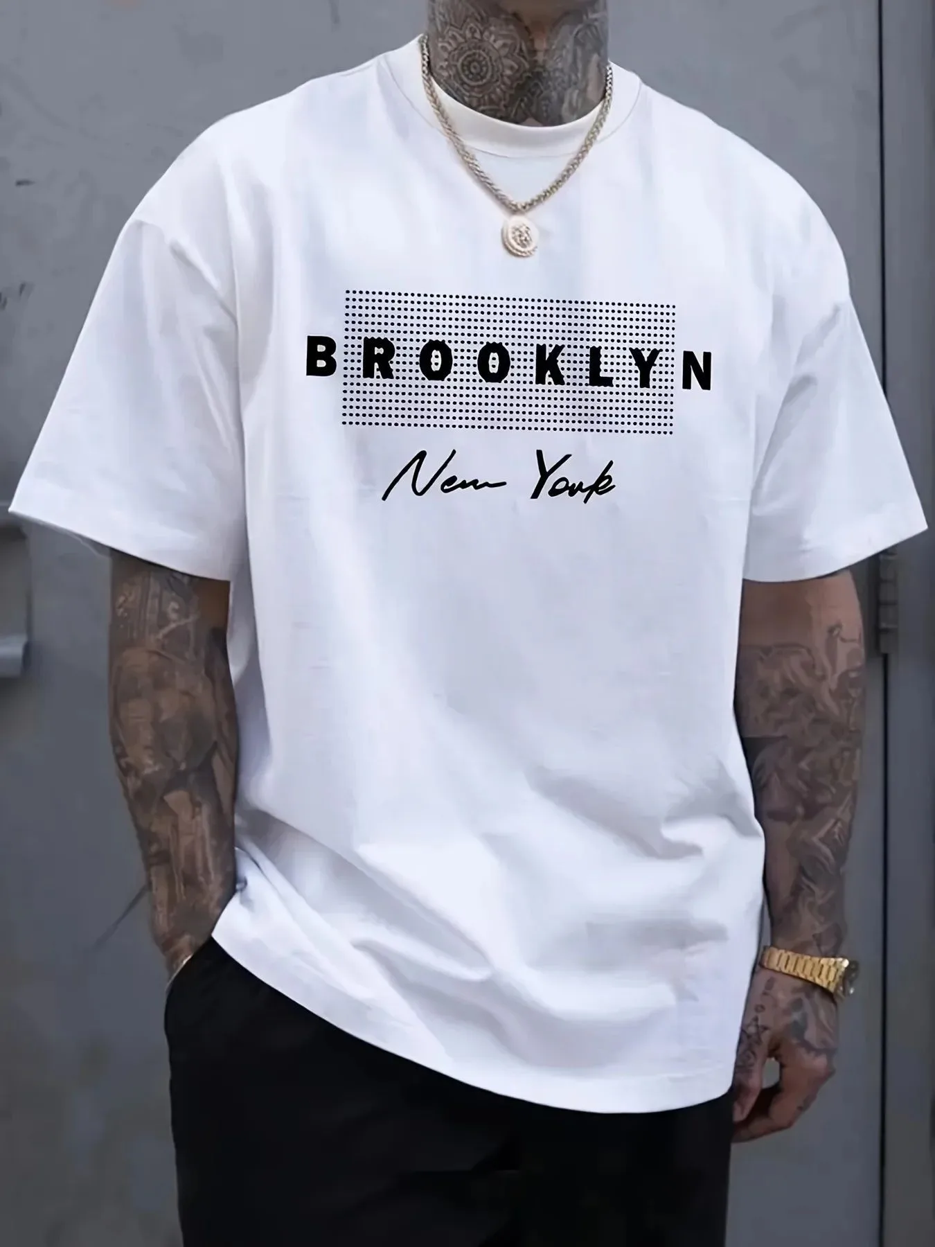 Herren T-Shirt mit New York Au – Street Fashion Of New York Bewertung und Preis