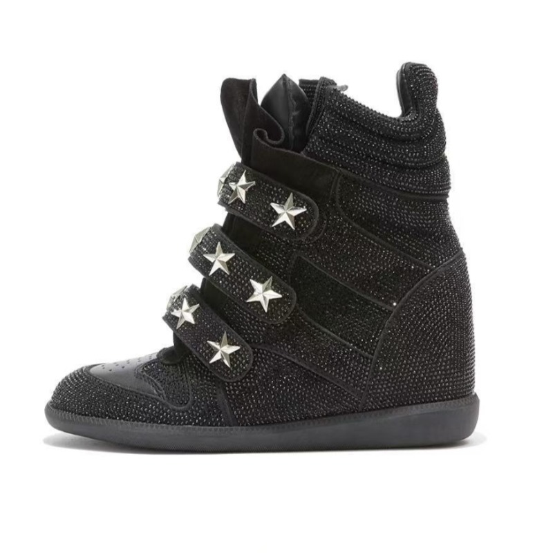 Modische Schuhe für Damen Hoch – Street Fashion Luxury Bewertung und Preis