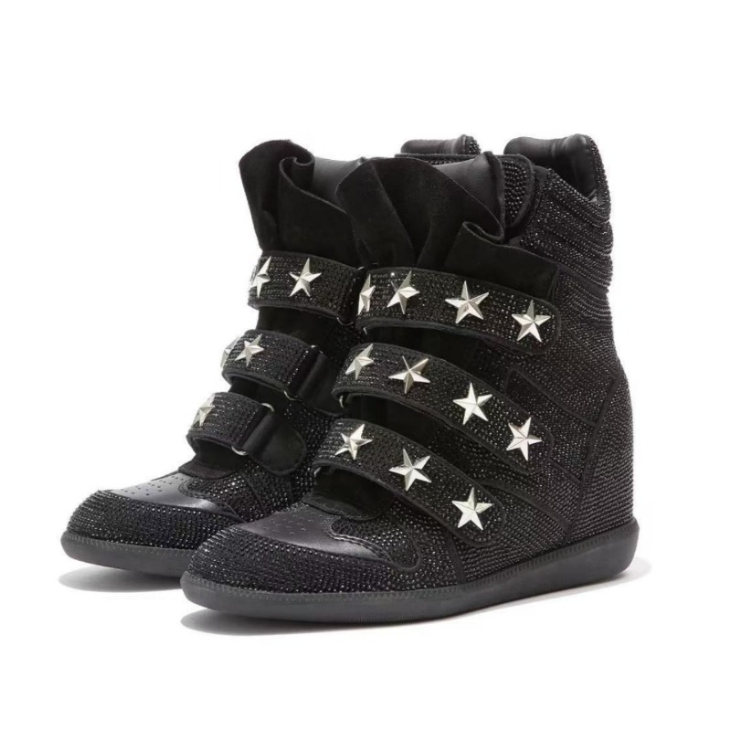 Modische Schuhe für Damen Hoch – Street Fashion Luxury Bewertung und Preis