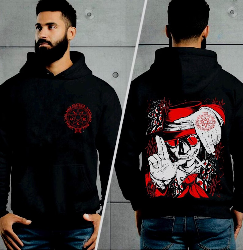 Hellsing Hoodie Oversized Unis – Oversized Crewneck Fleece Bewertung und Preis