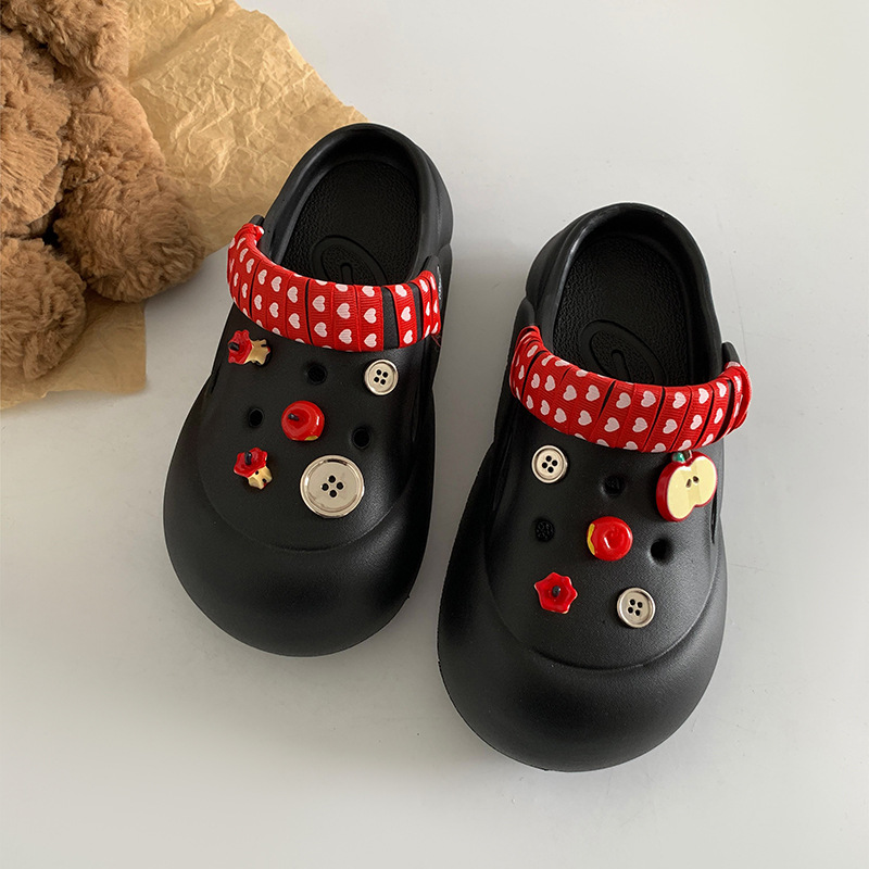 Frauen Mode Clogs Indoor Straß – Street Fashion Korean Bewertung und Preis
