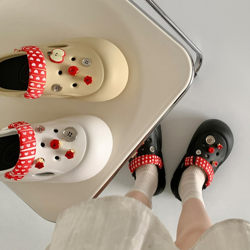 Frauen Mode Clogs Indoor Straß – Street Fashion Korean Bewertung und Preis