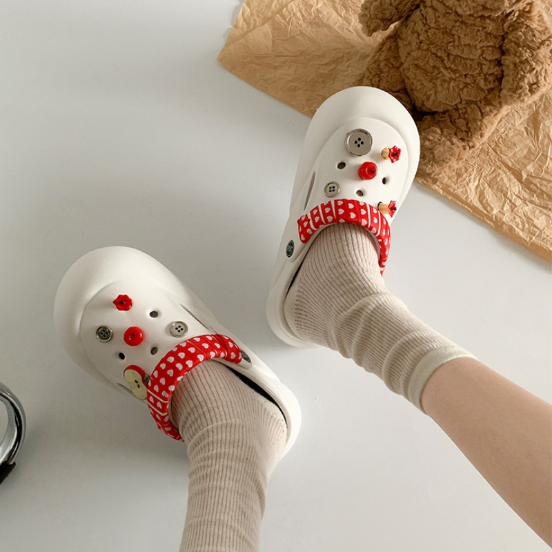 Frauen Mode Clogs Indoor Straß – Street Fashion Korean Bewertung und Preis