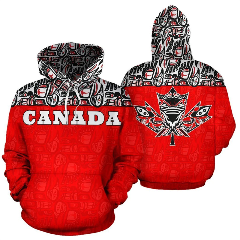 Kanada Flagge immer in mir 3d  – Street Fashion Canada Bewertung und Preis