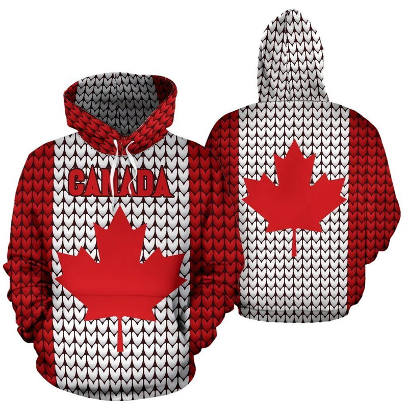 Kanada Flagge immer in mir 3d  – Street Fashion Canada Bewertung und Preis