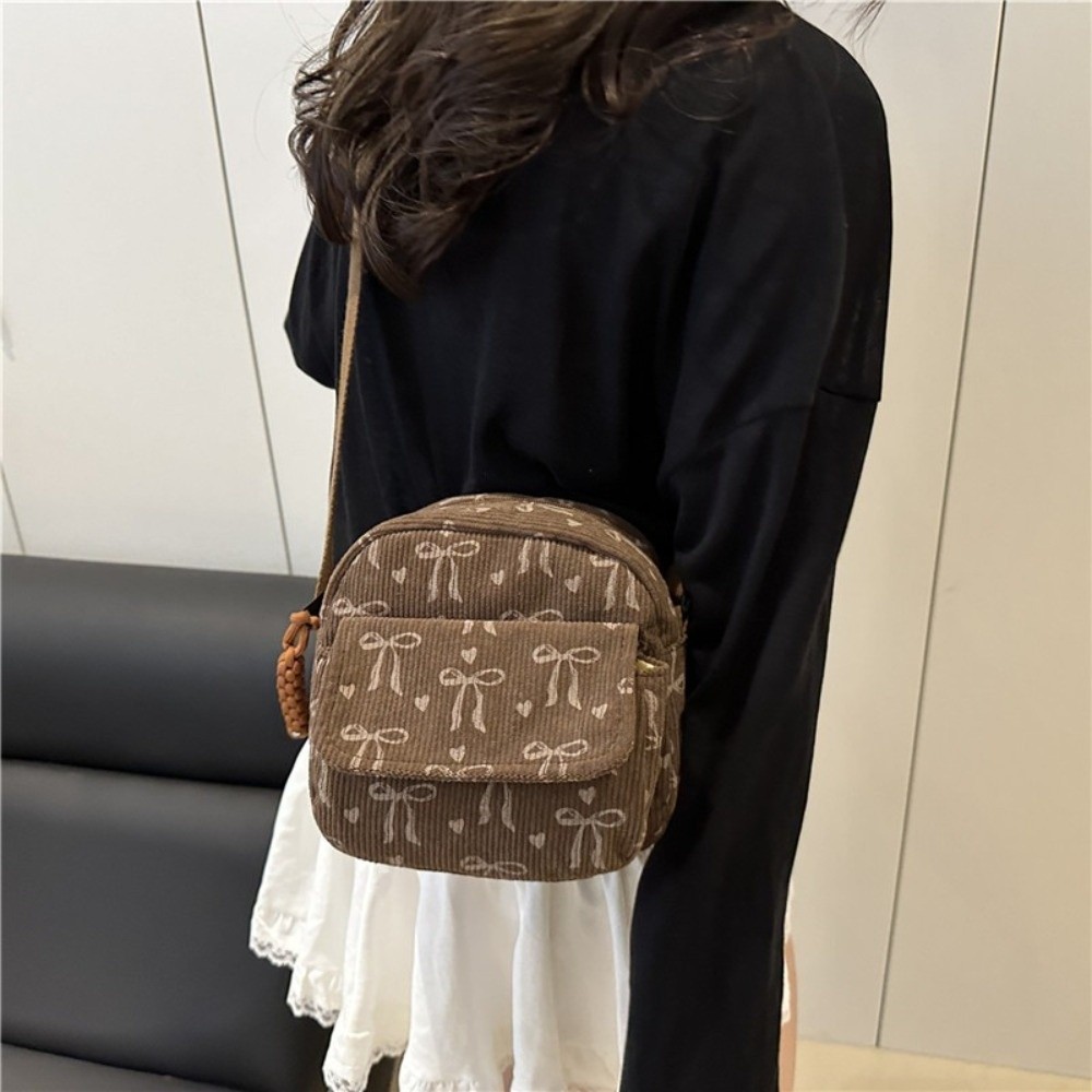 Frauen Cord Kleine Schulter Ta – Street Fashion Korean Bewertung und Preis
