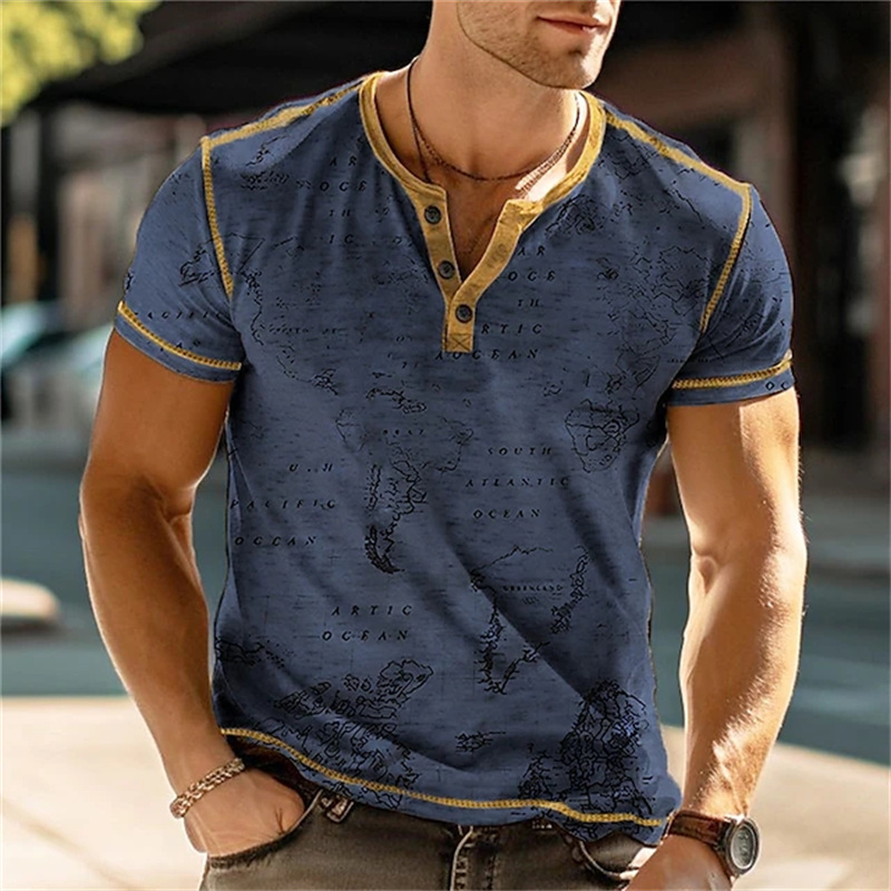 Herren-Henry-Shirts mit lustig – Street Fashion Men Bewertung und Preis