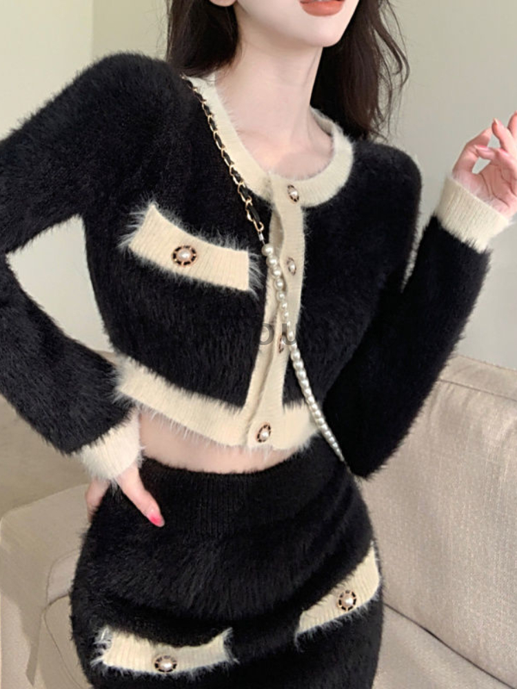 Winter flauschig gestrickt 2 S – Street Fashion Korean Bewertung und Preis