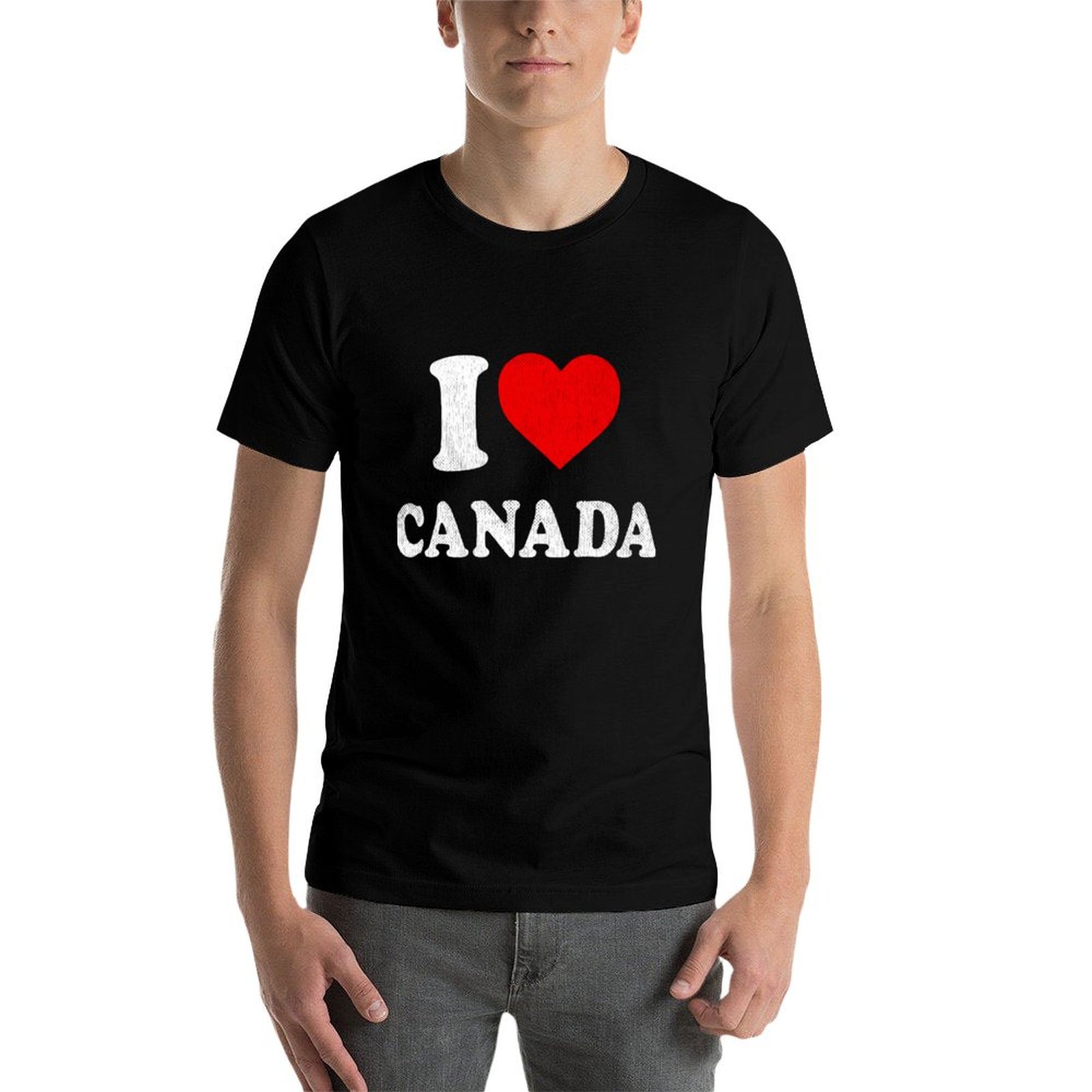 Ich liebe Kanada T-Shirt Souve – Street Fashion Canada Bewertung und Preis